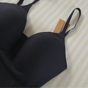 SKIMS Body Super Push-Up Thong Bodysuit Size:Small Onyx